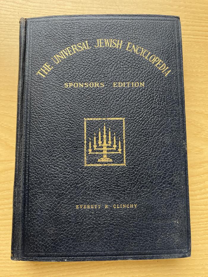 1 P 97-9 : The universal Jewish encyclopedia. 9, Prosbul - Speyer (1943)