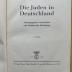 1 P 117&lt;3&gt; : Die Juden in Deutschland (1936)