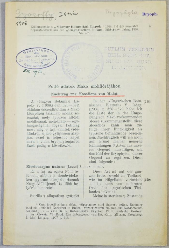Einband & Titelblatt