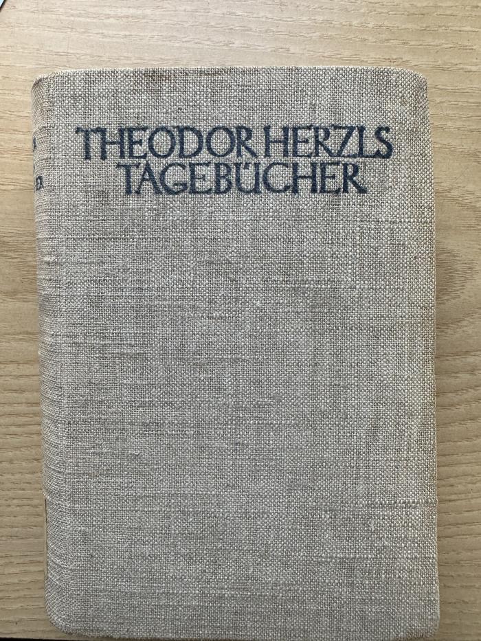 1 P 131-2 : Tagebücher. 2 (1923)