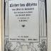 1 P 201&lt;26&gt; : Rosenfeld, Morris: Lieder des Ghetto (1920)