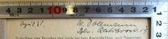 - (Dollmann, W.), Von Hand: Name, Datum, Ortsangabe; 'April 31. W. Dollmann  Bln. Ratiborstr. 19'. 