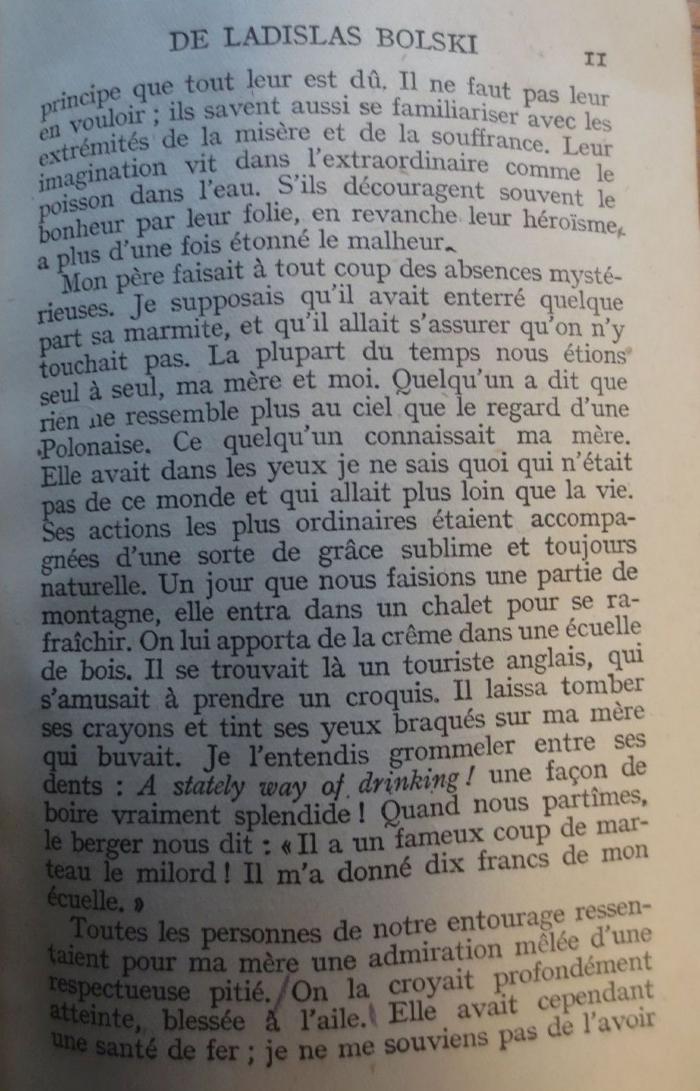 Ct 1239: L'aventure de Ladislas Bolski ([1913]);- (unbekannt), Von Hand: Notiz. 