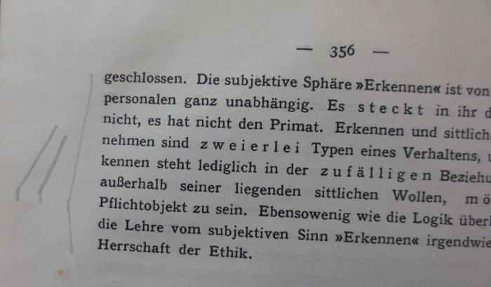 Hd 75 2. Ex.: Gesammelte Schriften (1923);- (unbekannt), Von Hand: Annotation. 