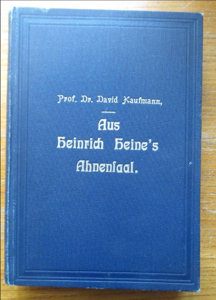 Cg 2282: Aus Heinrich Heine's Ahnental (1896)