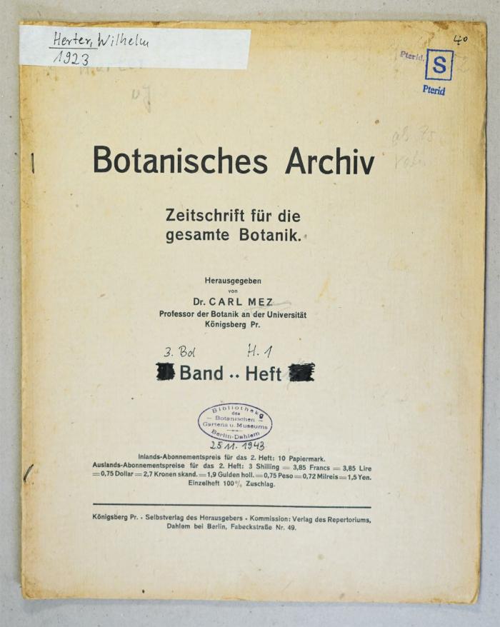 Einband & Titelblatt