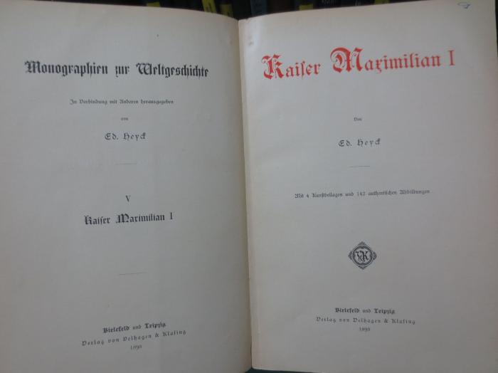 I 232 5: Kaiser Maximilian I (1898)