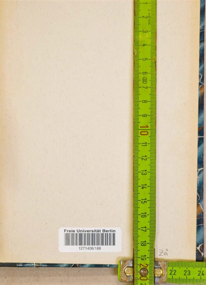 - (Zänkert), Von Hand: Buchbinder; 'Zä'. 