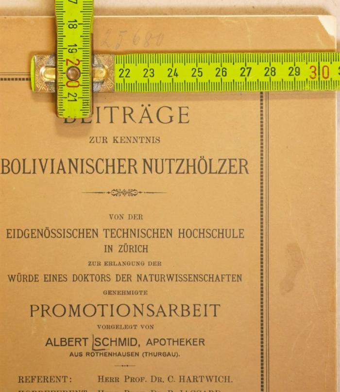 - (Dultz & Co., Curt Brumme), Von Hand: Nummer; '25680'. 