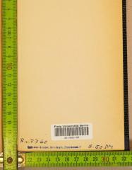 - (Zänkert), Von Hand: Buchbinder; 'R.v. 7.7.60 
[Stempel] 8.50 DM'. 