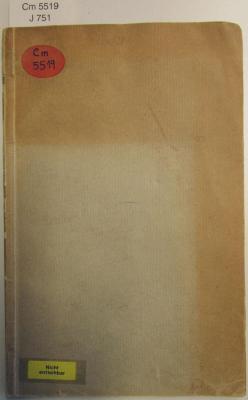Cm 5519: Vorfrühling: die Greisin ; Erzählungen (1921)