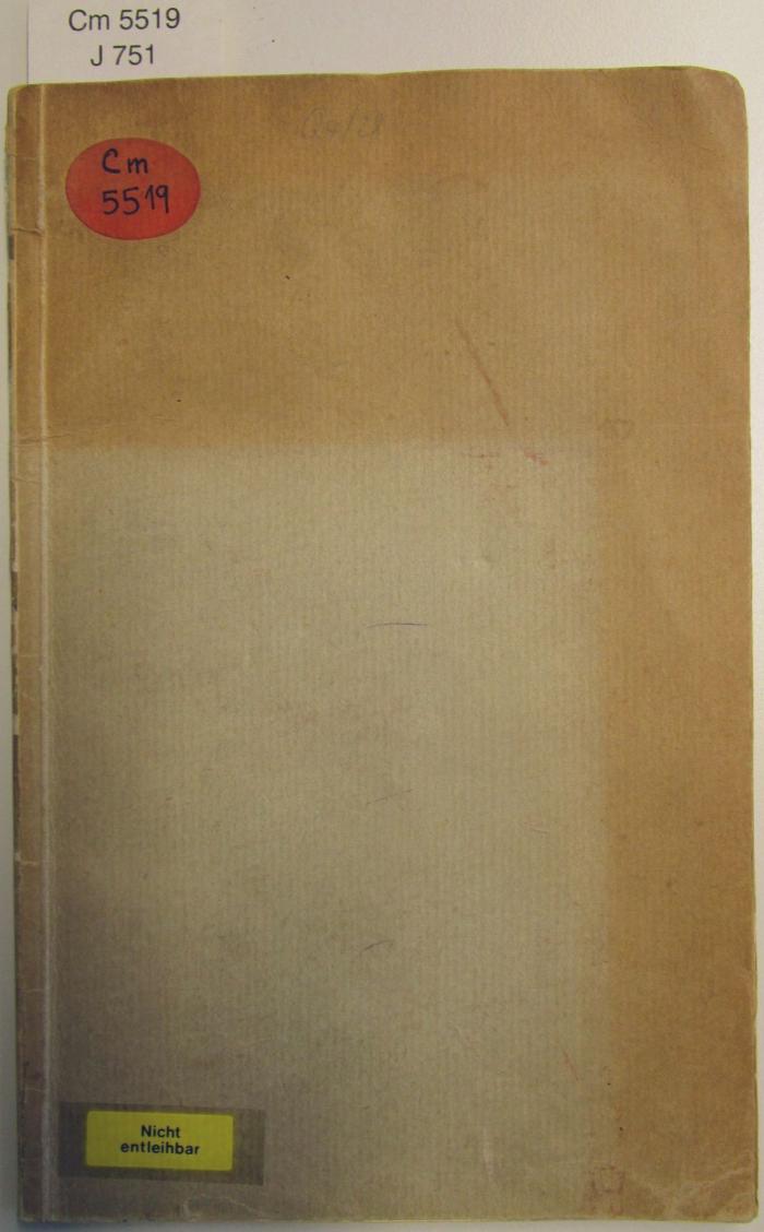 Cm 5519: Vorfrühling: die Greisin ; Erzählungen (1921)