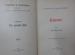 I 402 5,2 2.Ex.: Cavour : die Erhebung Italiens im neunzehnten Jahrhundert (1902)