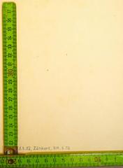 - (Zänkert), Von Hand: Buchbinder; '5.3.52, Zänkert, DM. 6.50'. 
