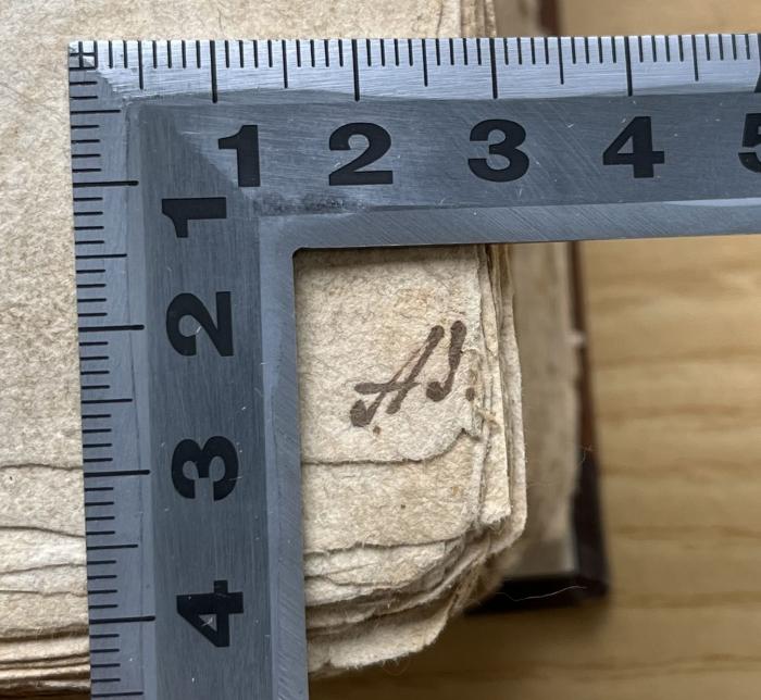 -, Von Hand: Initiale, Notiz; '[Ad]'