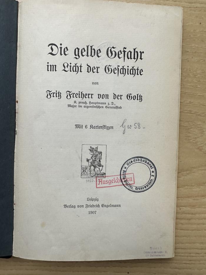 9 P 65 : Die gelbe Gefahr im Licht der Geschichte (1907)