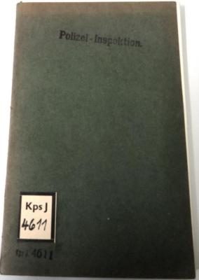 Kps J 4611 : Bauordnung für die Vororte von Hannover (1902)