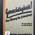 13 P 121 : Gerechtigkeit! : zur Lösung der Judenfrage (1932)