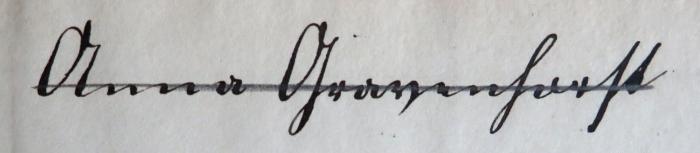 - (Gravenhorst, Anna ), Von Hand: Name; 'Anna Gravenhorst[?]'. 