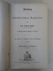 X-Schi-767c-462,4-rara : Katalog des künstlerischen Nachlasses von Carl Friedrich Schinkel im Beuth-Schinkel-Museum in Berlin.
Aus Schinkel's Nachlaß: Reisetagebücher, Briefe und Aphorismen. (1864)