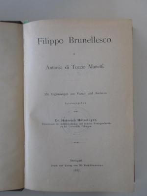 X-Bru-476d-487,1-rara : Filippo Brunellesco (1887)