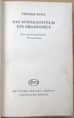 18/80/41273(8) : Das Sonnensystem, ein Organismus: eine gestalttheoretische Untersuchung (1939)