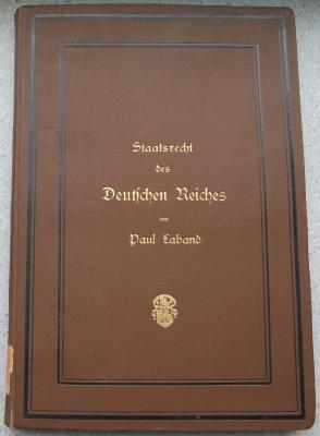 R 501 : Das Staatsrecht des Deutschen Reiches. (1894)