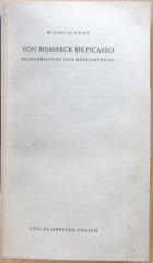 18/80/41570(4) : Von Bismarck bis Picasso : Erinnerungen und Bekenntnisse (1938)