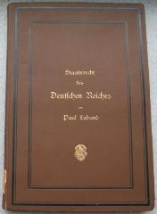 R 501 : Das Staatsrecht des Deutschen Reiches. (1894)