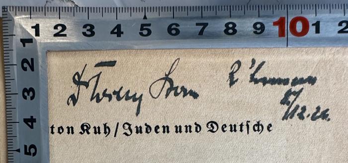-, Von Hand: Notiz, Datum; '[Notizen] /12.26.'