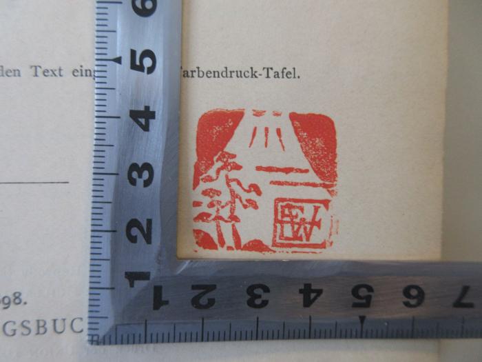 -, Stempel: Monogramm; 'EWE' (Prototyp)