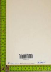- (Relius), Von Hand: Buchbinder; 'R.v.23.3.62 [Stempel] 20.80DM'. 