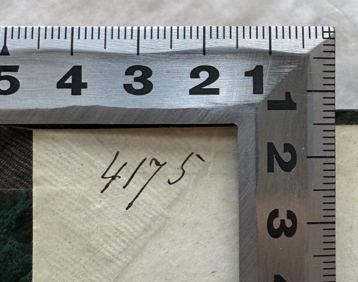 -, Von Hand: Nummer; '4175' (Prototyp)