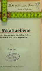 - (Vageler, Paul), Von Hand: Widmung; 'Mit ergbenstem Gruss
vom Verfasser.'. 