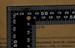 - (Jüdische Gemeinde zu Berlin), Von Hand: Exemplarnummer; '7691'. 