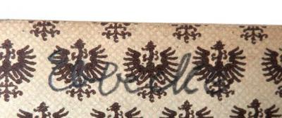 - (Ebbecke, Heinr.), Von Hand: Name; 'Ebbecke'. 