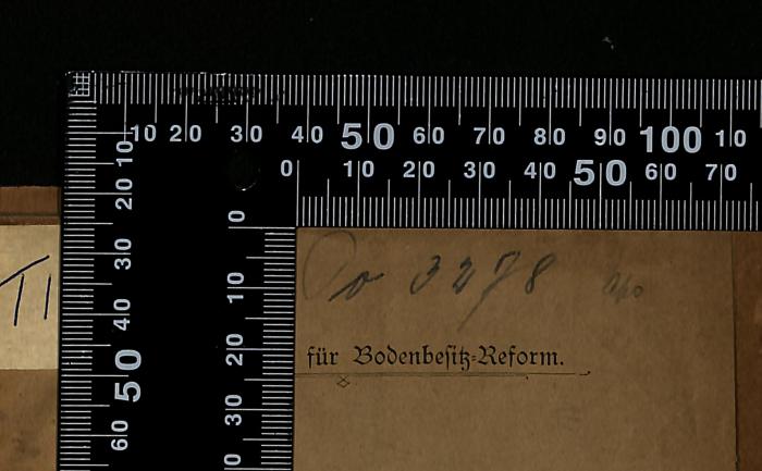 - (Reichsinstitut für Geschichte des neuen Deutschlands), Von Hand: Signatur; 'Po 3278'. 