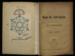 AN II 421 : Gegen die Anti-Semiten ; eine Streitschrift. (1882)