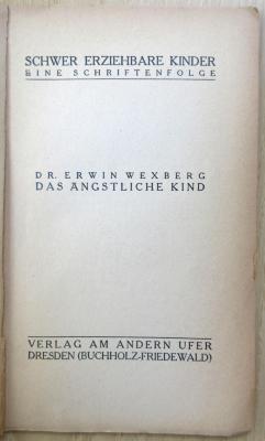 38/80/40291(7) : Das ängstliche Kind (1928)