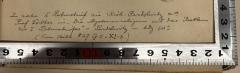 - (Raemakers, Jos.), Von Hand: Notiz; '[Notizen]'. 