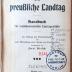M 260 103-1903 : Der preußische Landtag - Handbuch für sozialdemokratische Landtagswähler 
 (1903)