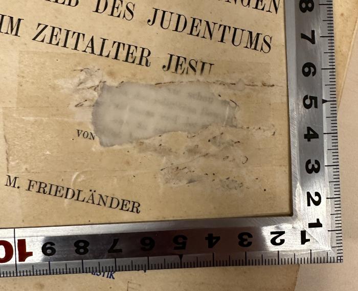 -, Ausriss: Annotation; '[Ausriss]'