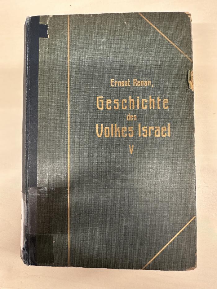 BC 8740 R393-5 : Geschichte des Volkes Israel. 5 (1894)