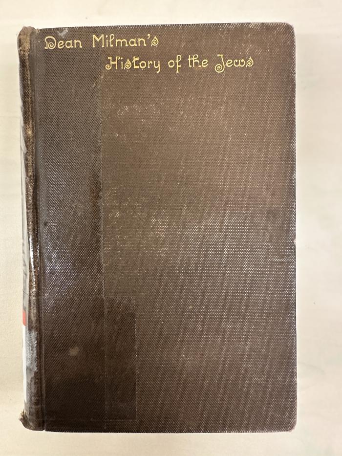 BD 1220 M658(.1887) : The history of the Jews (1887)