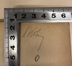 - (Kohn, Dr. (?)), Von Hand: Name; 'Dr. Kohn'.  (Prototyp)