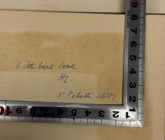 - (Hyamson, Montefiore Albert), Von Hand: Widmung, Initiale, Datum; 'With best-love
Hz.
5. Tebeth 5687'. 