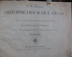 II 1961 ad: Historischer Schul-Atlas zur alten, mittleren und neuen Geschichte in 59 Haupt- und Nebenkarten (1888)