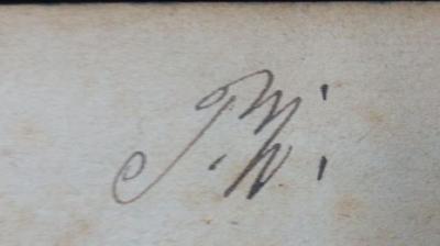 I 407 ao 2: Lehrbuch der Weltgeschichte mit Rücksicht auf Cultur, Literatur und Religionswesen, und einem Abriß der deutschen Literaturgeschichte als Anhang : Zweiter Band (1863);- (Worms, P.), Von Hand: Initiale; 'PW.'. 