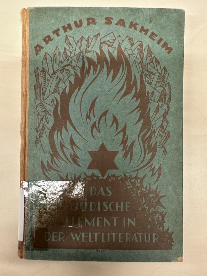 BD 1240 S158 : Das jüdische Element in der Weltliteratur : sieben Vorträge (1924)