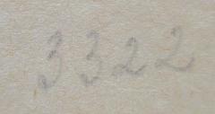 - (Deutsches Institut für Zeitgeschichte), Von Hand: Signatur; '3322'. 